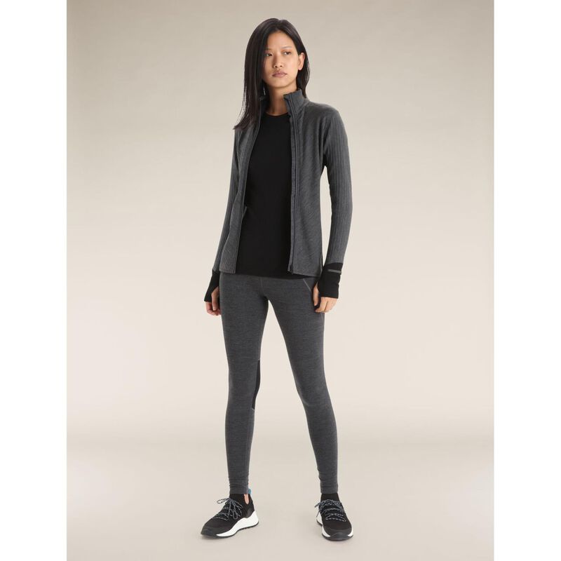Icebreaker W Merino Descender LS Zip image number 3